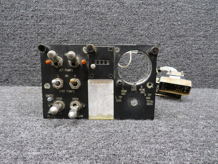 Learjet 25B Jet Pumps and Standby Pumps Control Panel (Minus Indicator)
