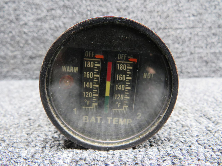 Dassault Falcon Battery Temperature Indicator (No Data Plate)