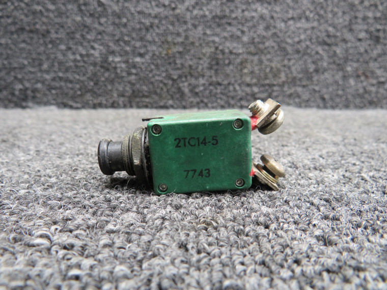 2TC14-5 Klixon Push Circuit Breaker (5 Amp)