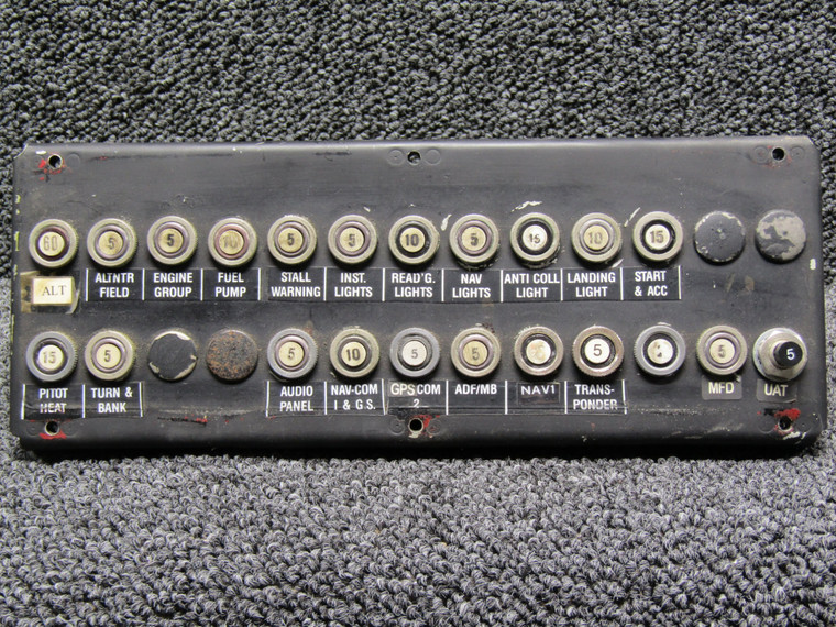 69506-000 Piper PA32-260 Circuit Breaker Panel Assembly