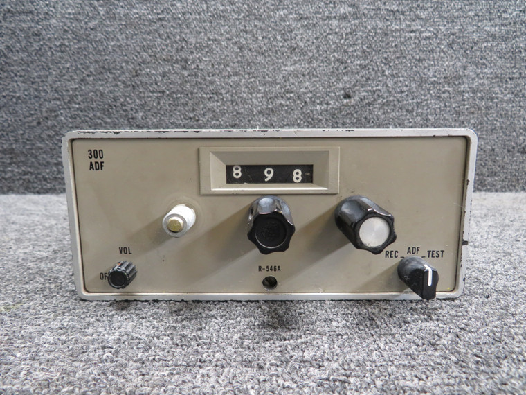 41240-1001 ARC R-546A ADF Receiver Radio with Modifications (Broken Knob)