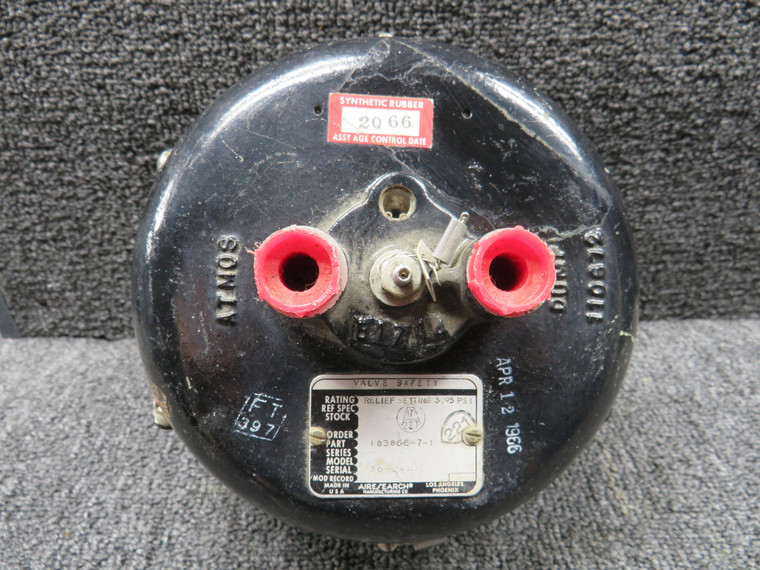 103068-7-1 Airesearch Safety Valve Assembly