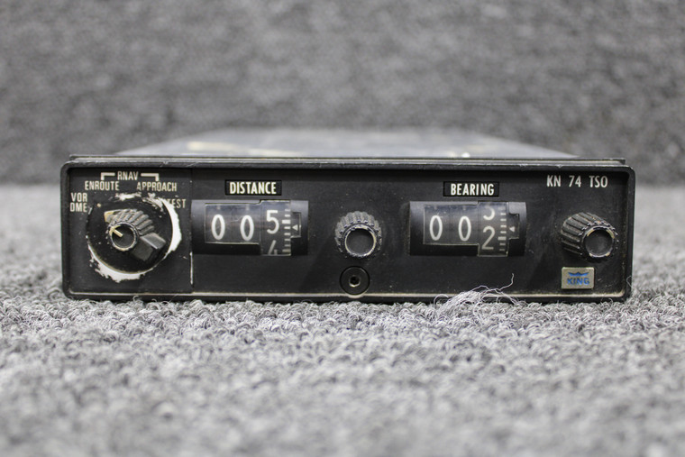 066-4003-00 King Radio KN-74 Area Navigational Computer w Tray and Modifications