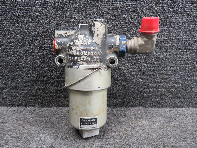 AN6234-3 (Alt: AN6235-3A) Learjet Hydraulic Filter Assembly (Worn Housing)
