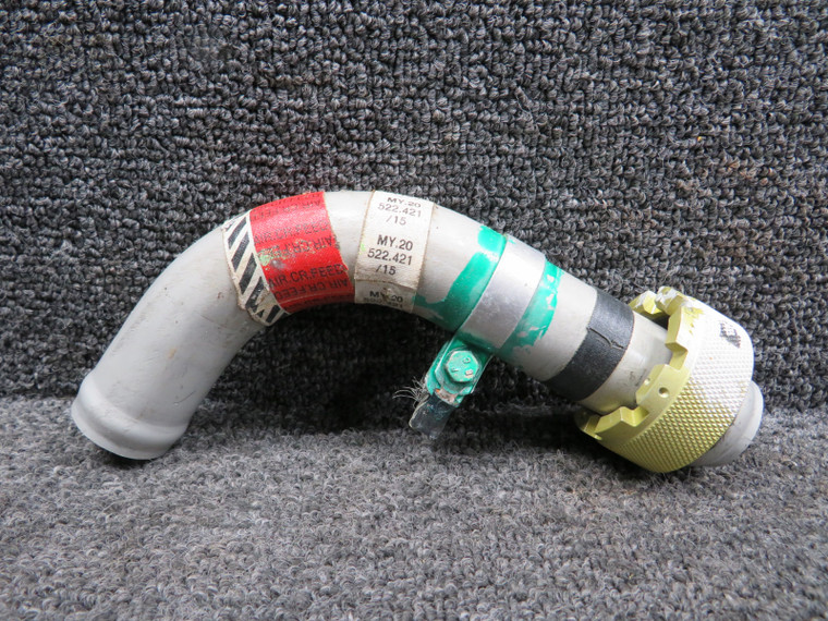 MY20-522-421-15 Dassault Bleed Air Cross Feed with Green Repairable Tag (Core)