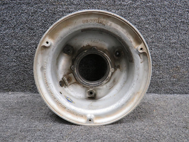 9532522 Goodyear 6.00-6 Outer Wheel Half (No Bearing)