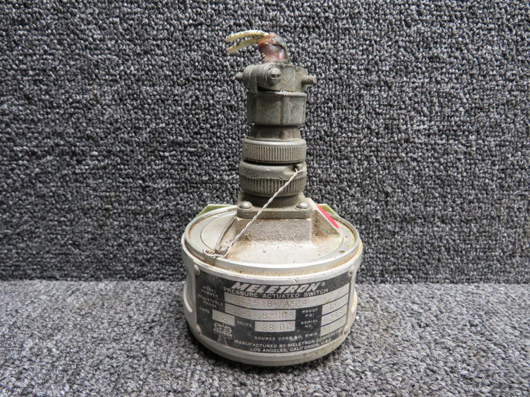 M4151B-7A-29 Meletron Pressure Actuated Switch (Volts: 28, Amps: 2)