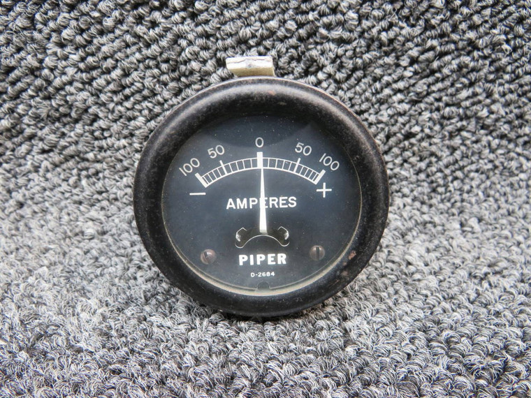 D-2684 (Alt: 550-602) Triplett Ammeter Indicator (-100 to +100)