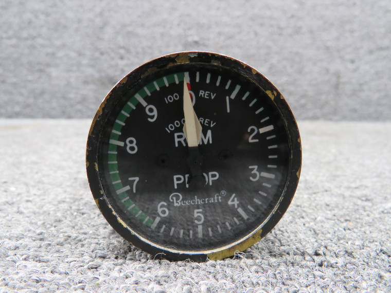 Beechcraft RPM Propeller Tachometer Indicator
