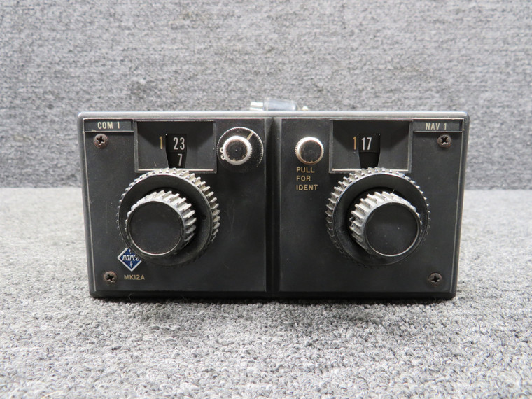 MK12A Narco Navigation-Communication Radio (Minus Tray)