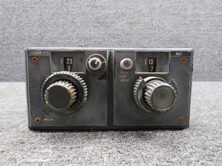 MK12A Narco Navigation-Communication Radio (Broken Knob)