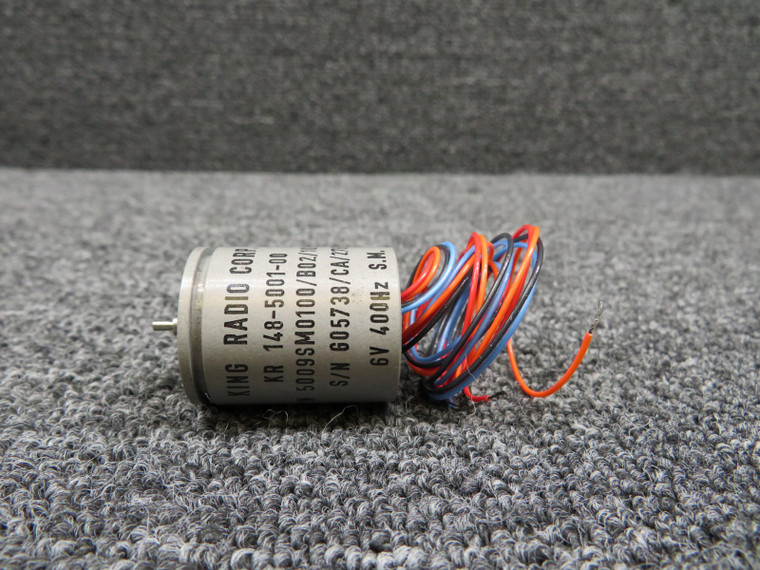 148-5001-00 (Alt: 5009SM0100-B02-1024) King Radio Motor (Volts: 6)