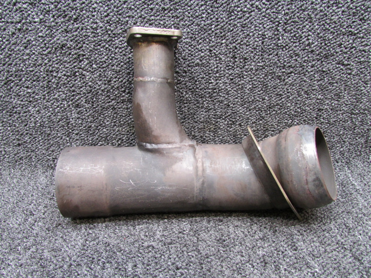 9910379-34 Continental GTSIO-520-H Exhaust Outboard Aft RH with Probe Hole