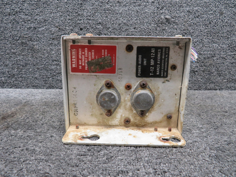 T-12-MP-12A1 Narco Power Audio Unit (Volts: 14) (Worn)