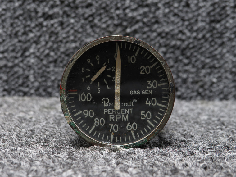 50-380034-3 Bristow Instruments Turbine Tachometer Indicator (Worn)