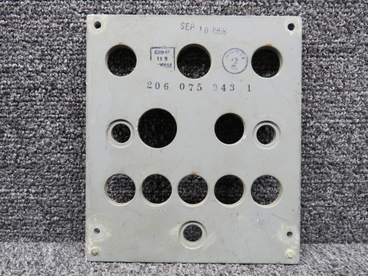 206-075-343-1 Switch Control Subpanel Assembly