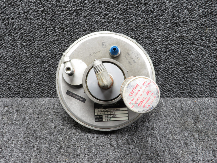 4610-11 Dukes Outflow Cabin Pressure Valve Assembly (5.4-5.5 PSI)