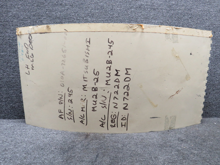 010A-32651-001 Mitsubishi MU-2B-25 Main Landing Gear Forward Door LH