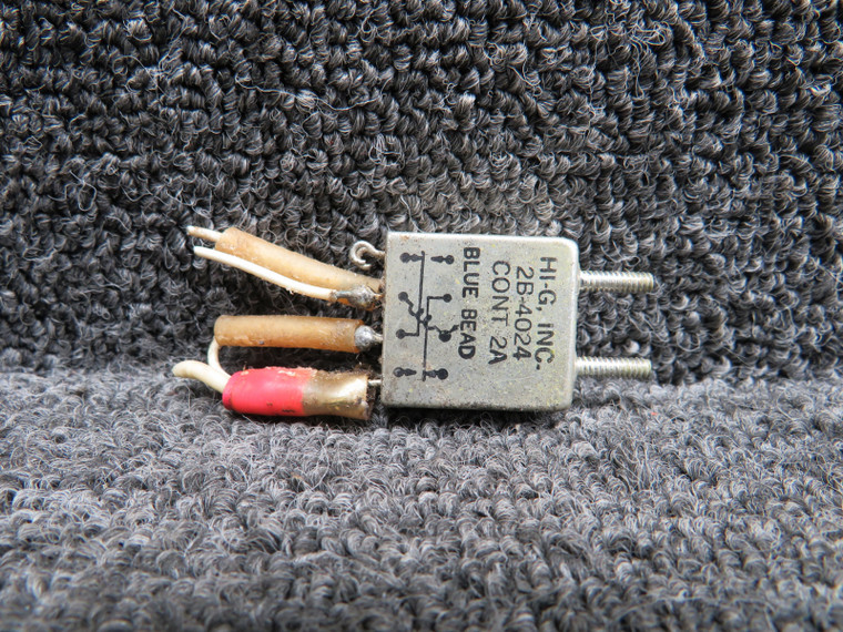 2B-4024 (Alt: 6833038-501) Hi-G Relay (26.5V, 2A, 675 Ohms)
