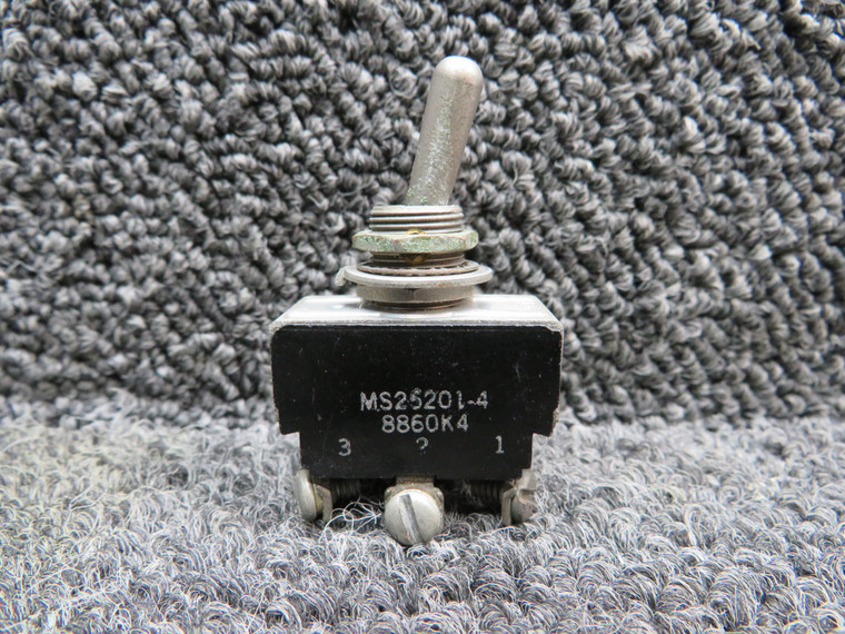 MS25201-4 (Alt: 8860K4) Cutler-Hammer3 Position Toggle Switch Assembly