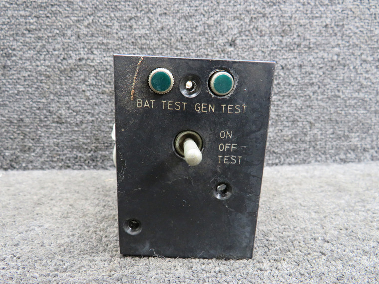36-369014-1 Beech F33C Battery &amp; Generator Test Switch Panel Assembly