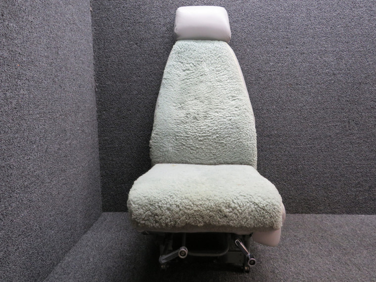 2514073-2, 2514019-1 Cessna T303 Articulating Recline Co-Pilot Seat w Headrest