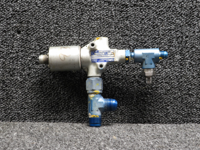 13027-4 Wright Components Three Way Two Position Skydrol Valve