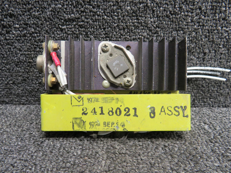 2418021-8 Learjet 25B Voltage Regulator Assembly