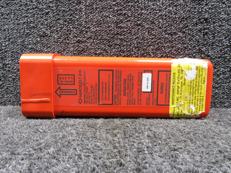 ELT-910 Narco Emergency Locator Transmitter (Battery Removed)