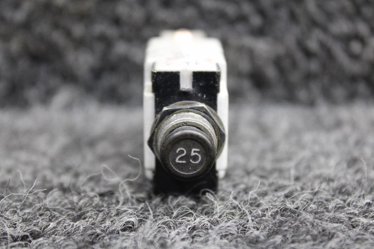 MS25244-25 Mechanical Products Push Breaker Switch (Amps: 25)