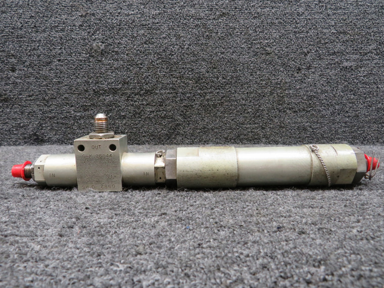 2380114-1, 2SV0413 Learjet Hydraulic Fuse Valve with Hydraulic Shuttle Valve