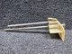 35-944009 Beechcraft N35 Push Pull Control Handle Assembly (Worn)