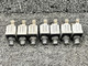 Texas Instruments / Klixon MS24510-3, MS24510-5 Klixon, Texas Instruments Circuit Breakers (Set of 7) 