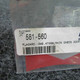 581-560 (USE: 47059-000) Piper PA-31T Door Lock Placard (NEW OLD STOCK) (C20)