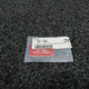 581-592 (USE: 47563-000) Piper PA-31T Door Lock Placard (NEW OLD STOCK) (C20) BAS Part Sales
