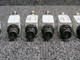 7274-2-2, 7274-2-5, 7274-2-10 Klixon Circuit Breakers Set of 8 (Amps: 2, 5, 10)