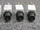 7274-2-2, 7274-2-5, 7274-2-10 Klixon Circuit Breakers Set of 8 (Amps: 2, 5, 10)