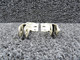79475-007, 79475-008 Piper Cabin Door Upper and Lower Hinge Assembly