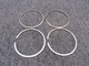 536939-P020 Continental Piston Ring Set of 4 (New Old Stock)