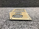 Cessna 0513072-3 Cessna 172M Gauge Cluster Adapter Plate Assembly