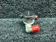 C166006-0201 Cessna T207A Oxygen Outlet Valve Assy W/ Lid (Angled Lines) BAS Part Sales | Airplane Parts