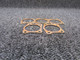 628260 (Use: 652458) Continental Exhaust Gasket Set of 5 (Old Style)