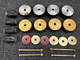 76005, J-7763-1, J-9612-6 Lycoming IO-360-B4A Lord Shock Mount Set