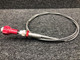 MC600-L20 (ALT: 63902-012) McFarlane Vernier Mixture Control Cable (L: 98-3/4")