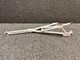 Cessna Aircraft Parts 0842000-4, 0842000-3 Cessna 310D Nose Gear Drag Truss With Link (Painted) 