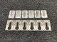 99141-003, 99140-000 Piper PA32RT-300 Seat Attach Plate Set of 6 with Backplate