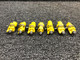 200E Cessna A188B Spray Nozzle Drain Set of 14 (Yellow)