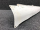 Cessna Aircraft Parts 0530010-5 (Use: 0530010-11) Cessna 172RG Upper Horizontal Fairing LH (White) 