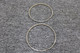SA-4706 (Alt: 648011CP) Superior Air Parts Piston Ring Set of 2 (NOS) (SA)