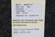 63293-002 Piper PA32 Door Latch Striker Plate